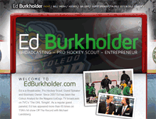 Tablet Screenshot of edburkholder.com